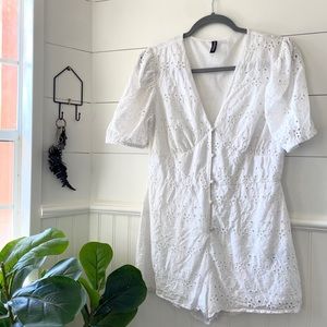 White Romper